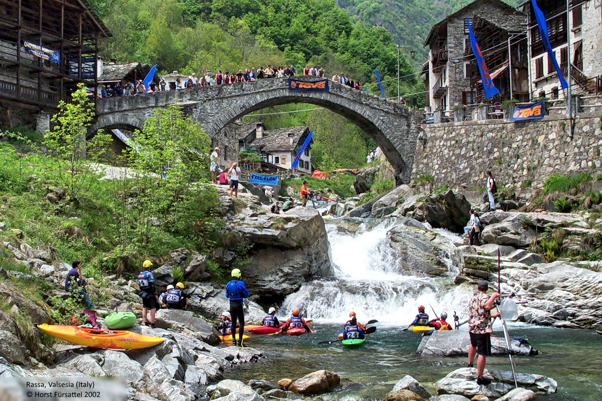 Teva-Tour 2002, Extreme-Kayak-Race Piemont, Gronda, Rassa