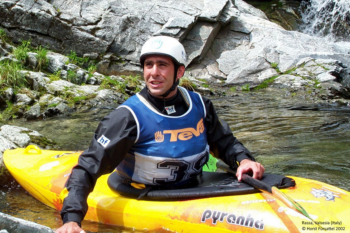 Mike Abott, Extreme-Kayak-Race 2002, Gronda, Valsesia
