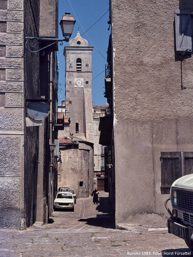 Bonifacio, Korsika, historisches Bild