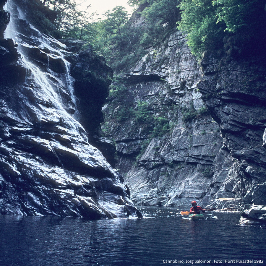 Cannonio, untere Schlucht