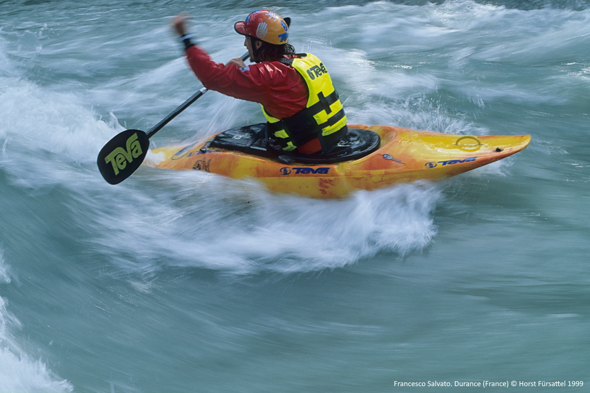 Francesco Salvato Kayak Paddler Instructor TEVA TOUR 1999